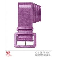 120cm Purple Glitter Belt