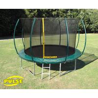 12ft pulse green trampoline