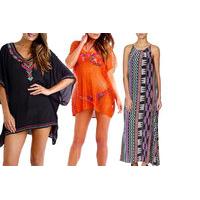 £12 for a Seafolly beach dress or kaftan from Deals Direct - choose from three stunning styles!