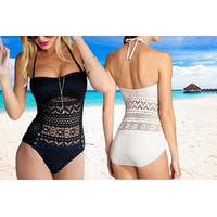 12 instead of 3499 for a crochet swimsuit choose black or white from b ...