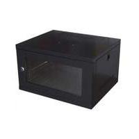 12u 450mm 19 Inch Data / Comms / Rack Wall Cabinet (flat Pack) - Black