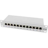 12 ports Network patch panel EFB Elektronik CAT 6A 1 U