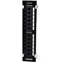 12 ports Network patch panel Intellinet 560269 CAT 6 1 U