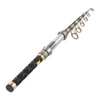 1.3M / 1.5M / 1.8M / 2.1M / 2.4M Retractable Carbon Fiber Fishing Rod Portable Telescopic Fishing Pole Rod Travel Sea Fishing