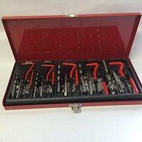 131pc stainless steel wire helicoil type thread repair tool kit m5 m12