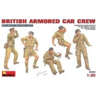 1:35 British Armoured Car Crew Figurines