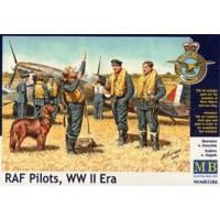1:32 Raf Pilots WWII Era Figurines