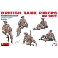 1:35 British Tank Riders Nw Europe Figurines