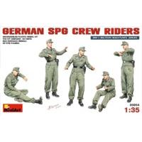 1:35 German Spg Crew Rider Figurines