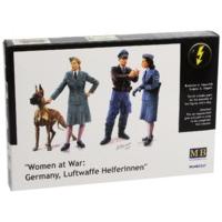 1:35 \'women At War\' Figurines Germany, Luftwaffe Helferinnen