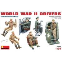 1:35 WWII Driver Figurines