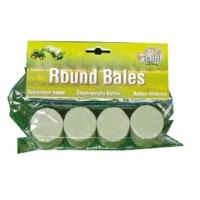 1:32 Set Of 4 Round Silage Bales