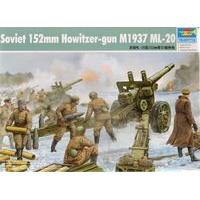 135 trumpeter russian ml 20 m1937 152mm howitzer model kit