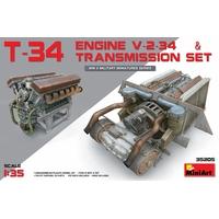 135 t 34 engine transmission set model kit