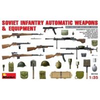 1:35 Soviet Infantry Automatic Weapons And Equipment Plastic Model Kit