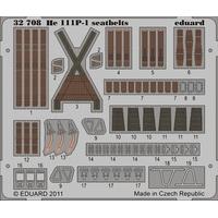 132 eduard photoetch he 111 seatbelts revell