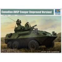 135 trumpeter improved version canadian cougar 6x6 avgp plastic model  ...