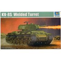 1:35 Trumpeter Kv8s Welded Turret