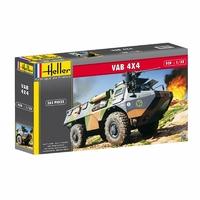 135 heller vab 4x4 transport de troupes model kit