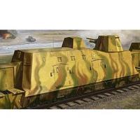 135 trumpeter geschutzwagen artillery railcar plastic model kit