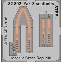 1:32 Yak-3 Seatbelts Steel Model Kit