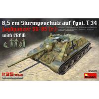 135 jagdpanzer su 85 model kit