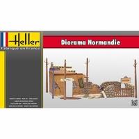 1:35 Heller Normandy Ruin Diorama Model Kit