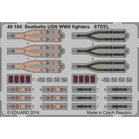 138 eduard photoetch steel seatbelts usn wwii fighters detail kit