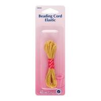 13mm hemline beading cord elastic 45m gold