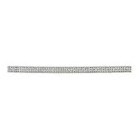 13mm Simplicity 3 Row Rhinestone Diamante Trimming Silver