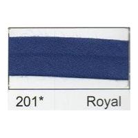 13mm essential trimmings polycotton bias binding tape royal blue