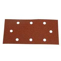 1/3 Sanding Sheets Orbital Hook & Loop Perforated Medium Grit (Pack of 5)