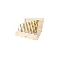 13 piece titanium wooden drill set westfalia