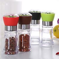130mm Acrylic Manual Pepper Grinder Salt Spices Mill Shaker Transparent Grinding Tool Milling Cutter Machine
