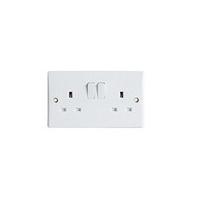 13A, Twin Switched Socket Outlet to BS1363