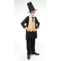 134cm boys victorian gent costume