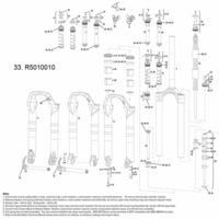 135 150mm Black Rockshox Lever Wedge Kit Rear Maxle Lite & Front Maxle Lite 15mm