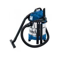 13785 20L Wet and Dry Vacuum Cleaner with Stainless Steel Tank