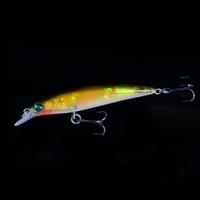 14g 11cm plastic 3d eyes minnow fishing hard lure crankbait tackle tre ...