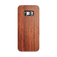 147 Case Cover Shockproof Ultra-thin Back Cover Case Wood Grain Solid Color Hard Wooden for Samsung S8 S8 Plus S7 edge S7