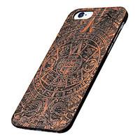 147 iPhone 6 Case iPhone 6 Plus Case Case Cover Pattern Embossed Back Cover Case Wood Grain Hard Wooden for AppleiPhone 7 Plus iPhone 7