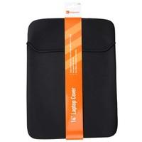 14 black grey neoprene laptop cover