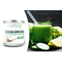 £14 instead of £45 for a 30-day supply* of Nutri-V cocoa greens superfood powder from Nutri V - save 69%
