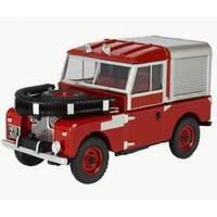 1:43 Red Land Rover 88 Fire Appliance