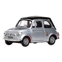 1/43 1964 Fiat Abarth 595 Ss-silver Metallic/black