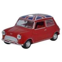 1/43 Tartan Red/union Jack Austin Mini