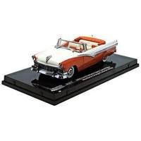 143 1956 ford fairlane open convertible orange