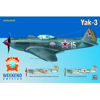 1:48 Eduard Weekend Edition Yak-3 Aircraft Model Kit