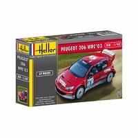 1:43 Peugeot 206 Car Model Kit
