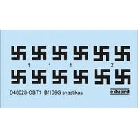 1:48 Eduard Decals Bf 109g Swastikas